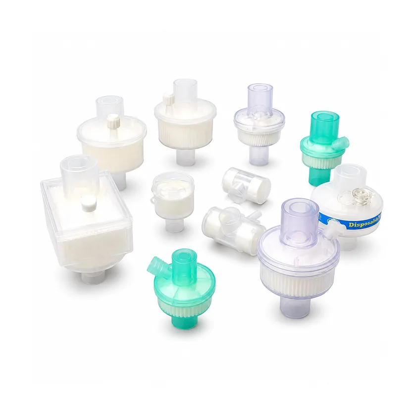 Filtros respiratorios HME y bacterianos